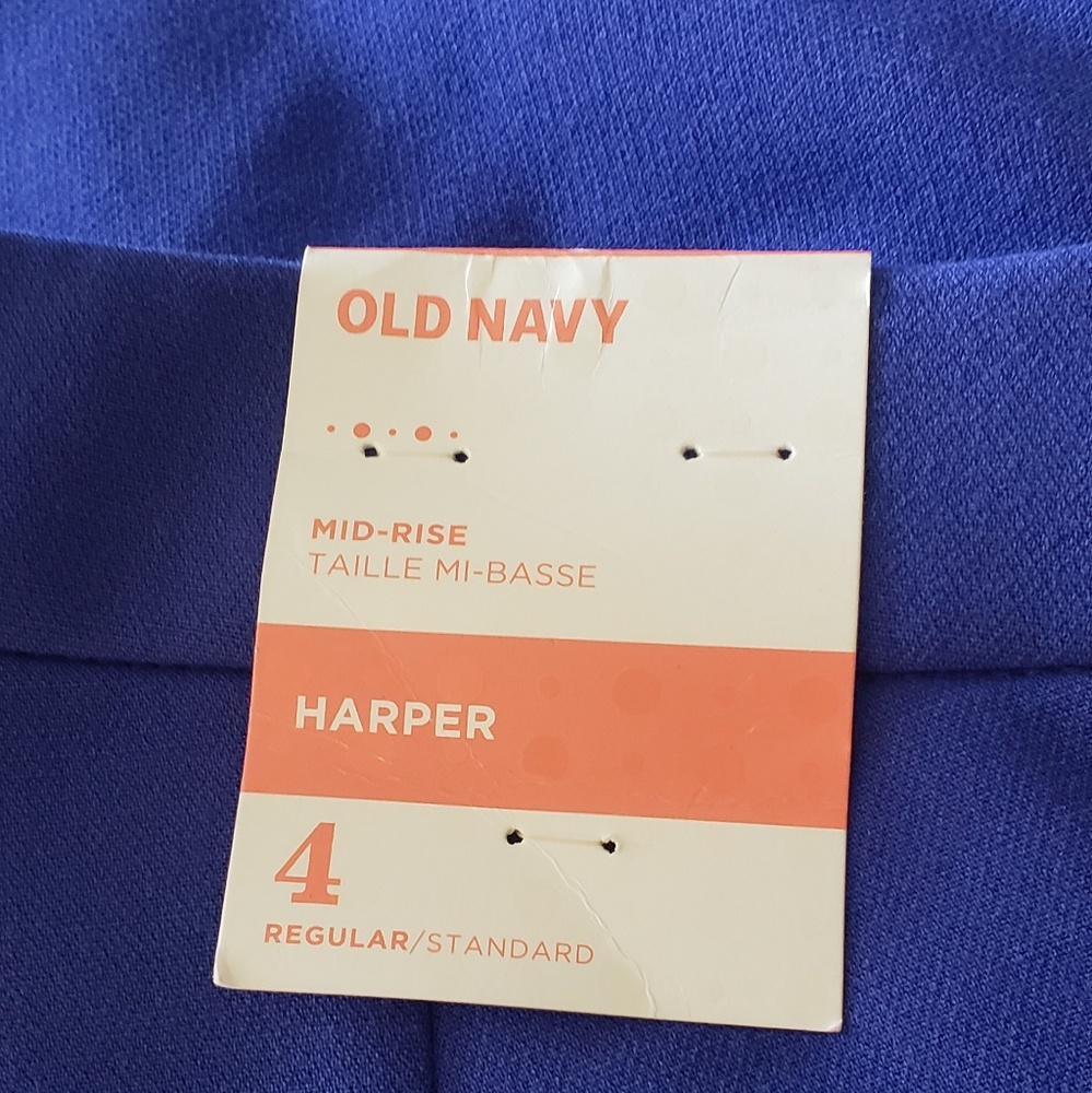 NWT Old Navy Mid Rise Harper Trousers